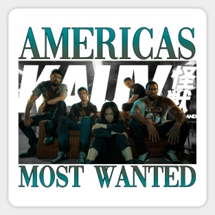 Most Wanted Sticker